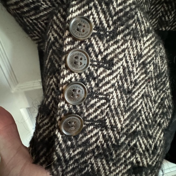Liz Claiborne long wool coat - Picture 5 of 7